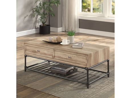 Brantley Ii Oak Coffee Table - Ornate Home