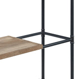 Brantley Oak 5 Shelf Bookshelf - Ornate Home