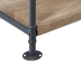 Brantley Oak 5 Shelf Bookshelf - Ornate Home