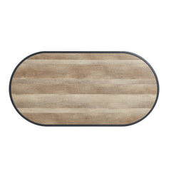 Brantley Oak Oval Coffee Table - Ornate Home