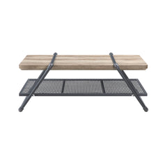 Brantley Oak Rectangular Coffee Table - Ornate Home