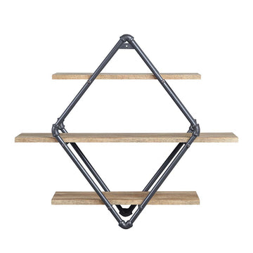 Brantley Oak Wall Shelf - Ornate Home