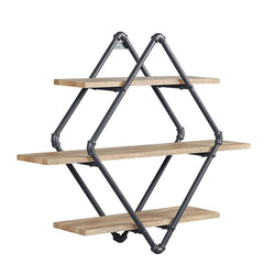 Brantley Oak Wall Shelf - Ornate Home