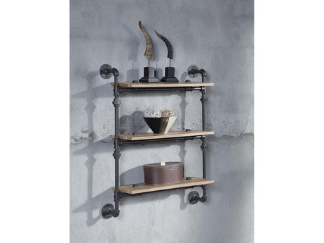 Brantley Wall Rack w/3 Shelves - Ornate Home