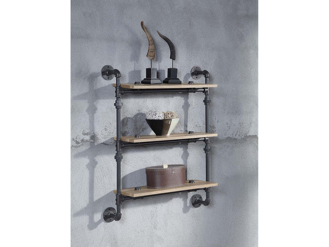 Brantley Wall Rack w/3 Shelves - Ornate Home