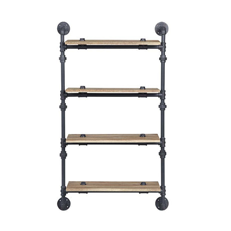 Brantley Wall Rack w/4 Shelves - Ornate Home