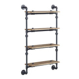 Brantley Wall Rack w/4 Shelves - Ornate Home