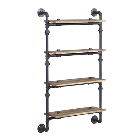 Brantley Wall Rack w/4 Shelves - Ornate Home