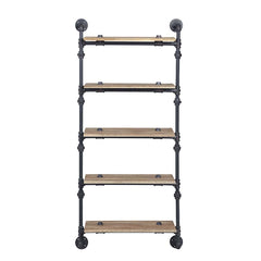 Brantley Wall Rack w/5 Shelves - Ornate Home