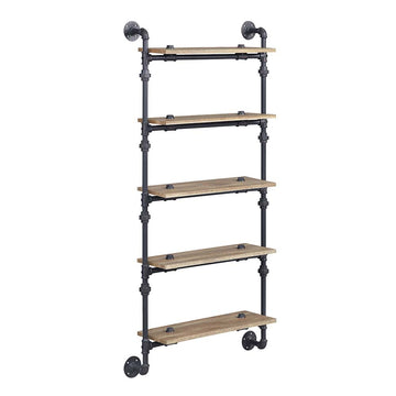 Brantley Wall Rack w/5 Shelves - Ornate Home