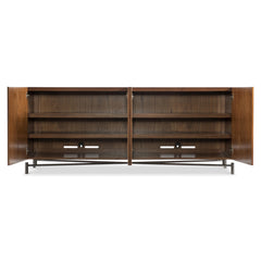 Brasea Entertainment Tungsten Credenza - Ornate Home