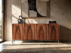 Brasea Entertainment Tungsten Credenza - Ornate Home