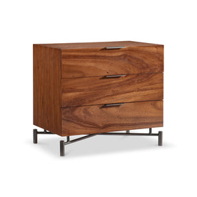 Brasea Tungsten Nightstand - Ornate Home