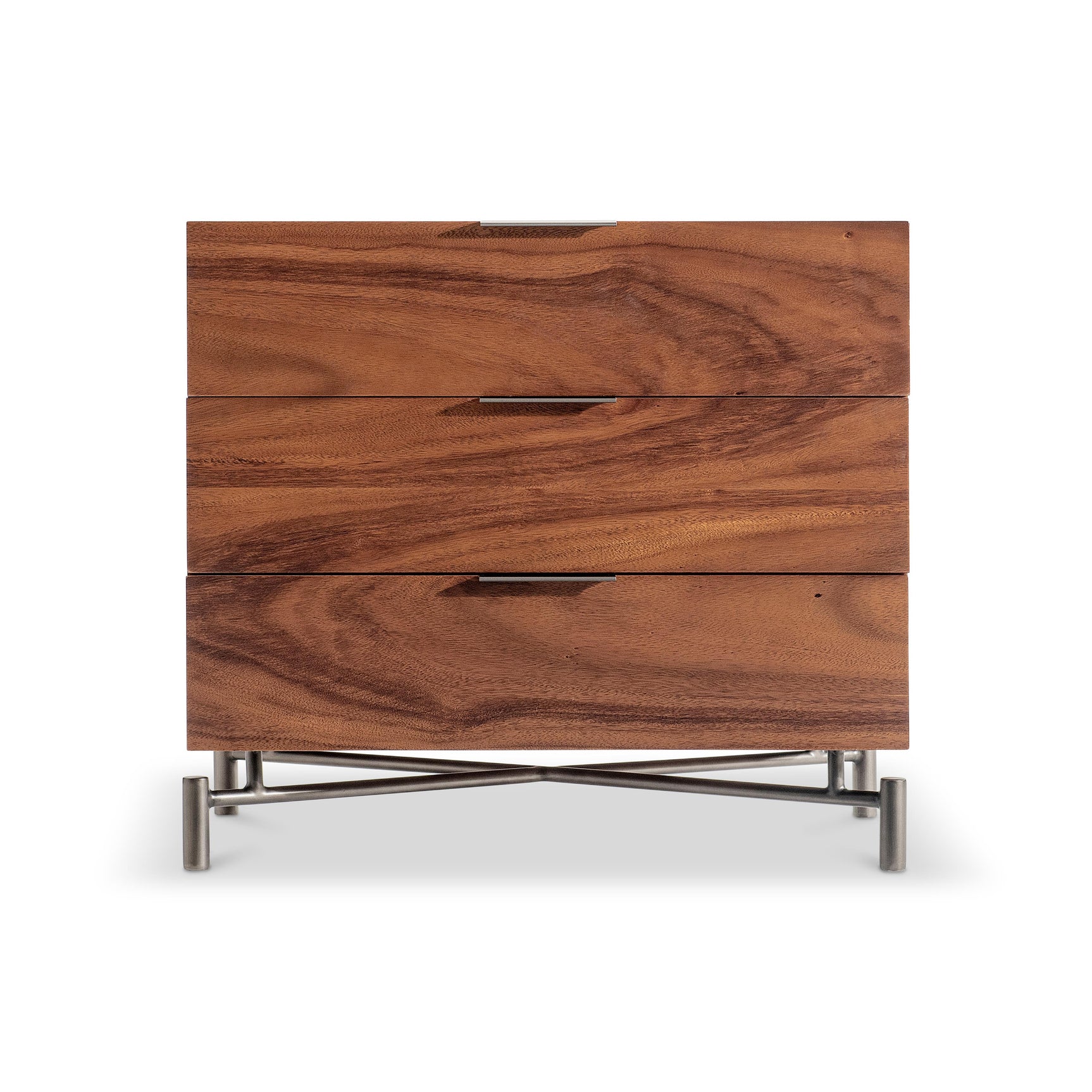 Brasea Tungsten Nightstand - Ornate Home