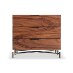 Brasea Tungsten Nightstand - Ornate Home