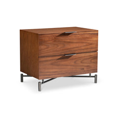 Brasea Tungsten Nightstand - Ornate Home