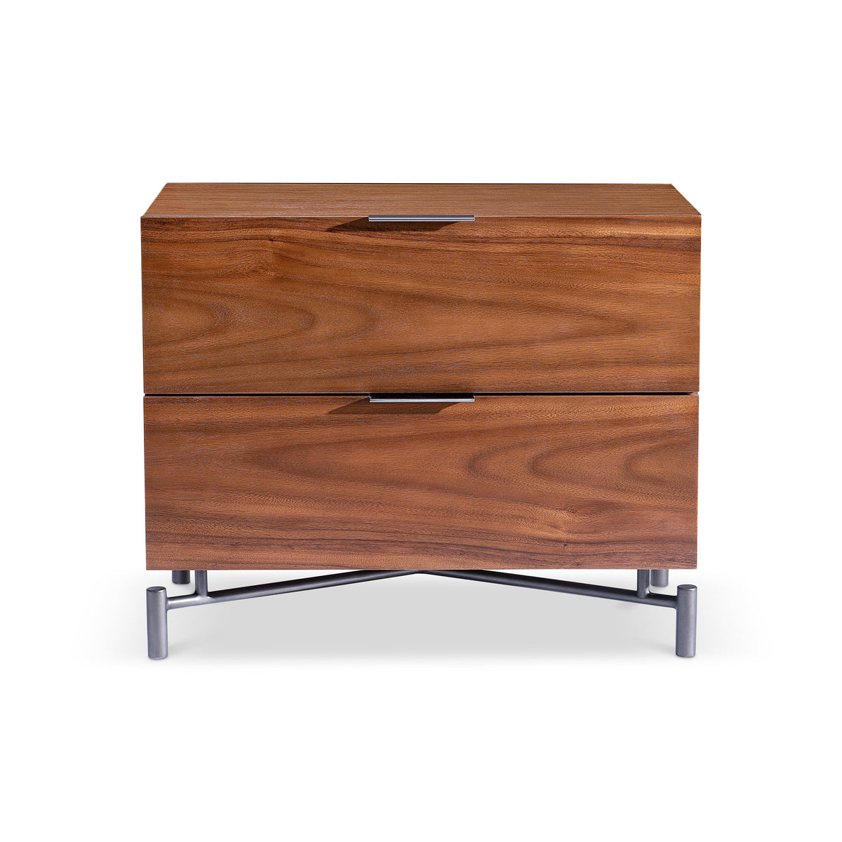 Brasea Tungsten Nightstand - Ornate Home