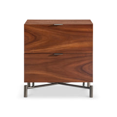 Brasea Tungsten Nightstand - Ornate Home