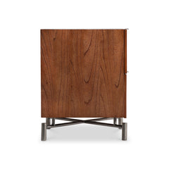 Brasea Tungsten Nightstand - Ornate Home