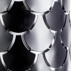 Brasseur Black Metal Fish Scale Wall Sconce - Ornate Home