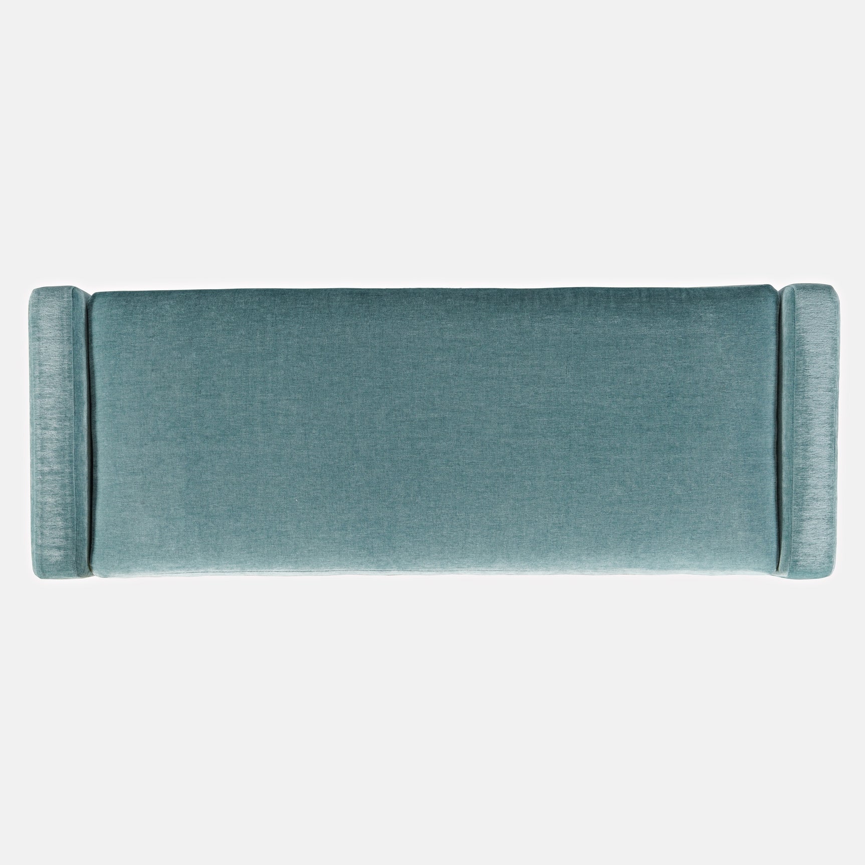 Braun Blue Storage Bench - Ornate Home