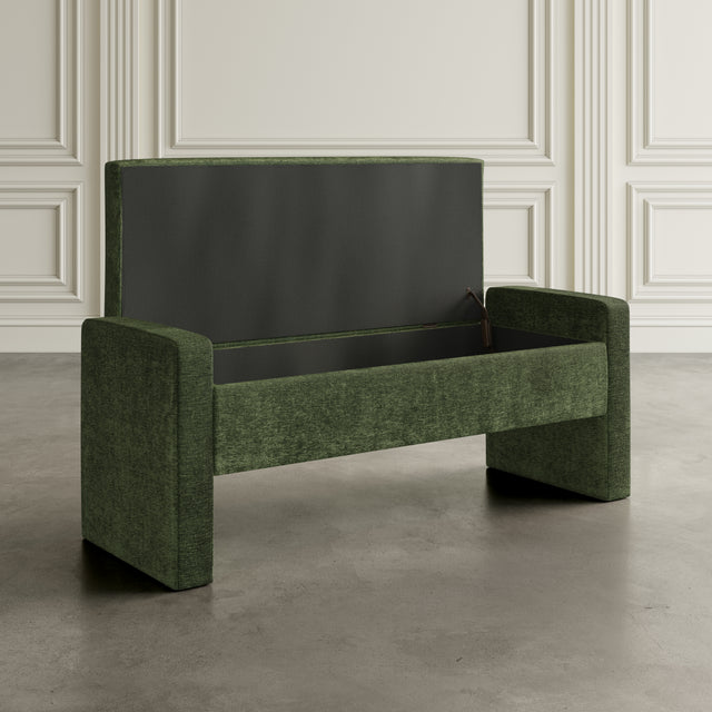 Braun Forest Storage Bench - Ornate Home