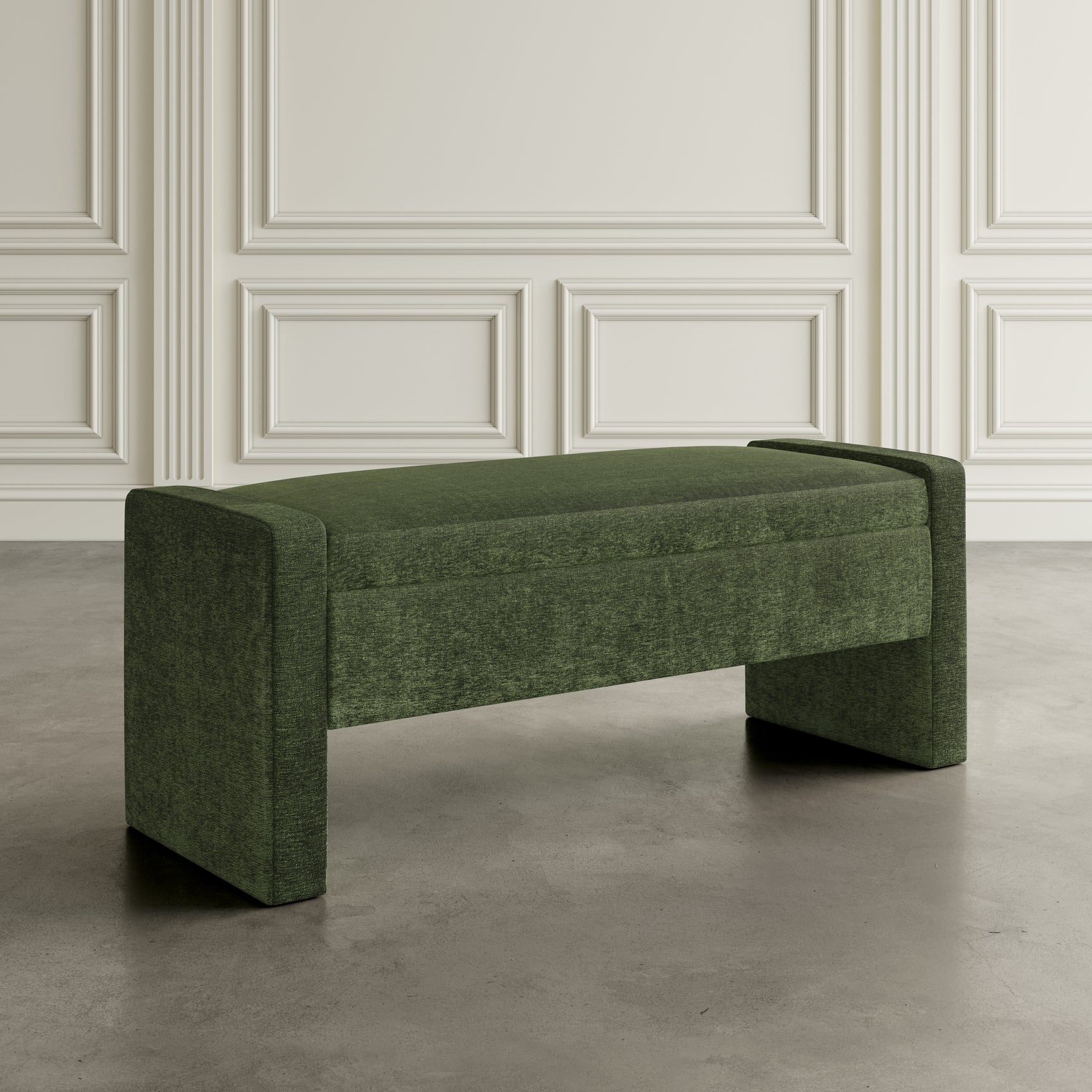 Braun Forest Storage Bench - Ornate Home