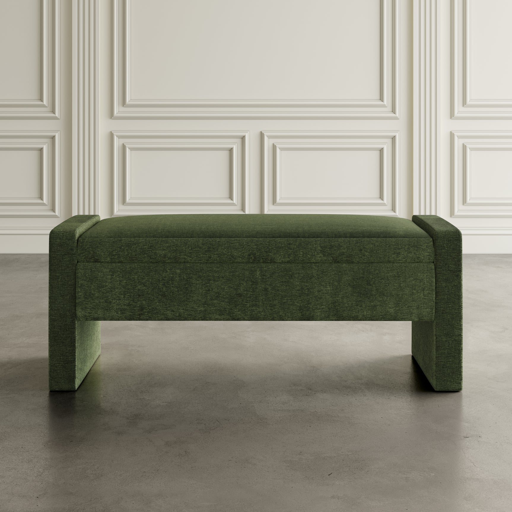 Braun Forest Storage Bench - Ornate Home