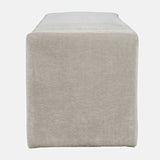 Braun Grey Storage Bench - Ornate Home