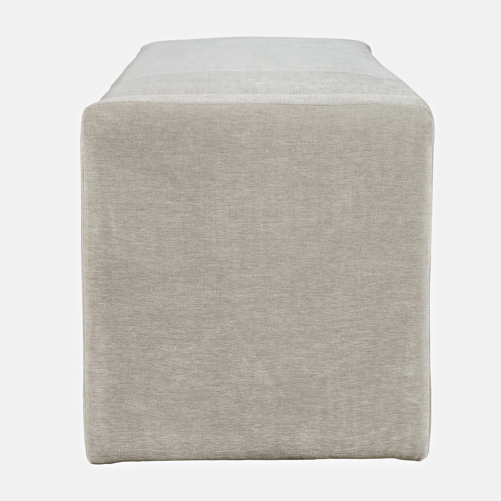 Braun Grey Storage Bench - Ornate Home