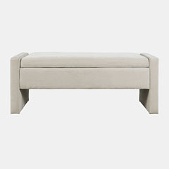Braun Natural Storage Bench - Ornate Home