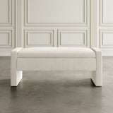 Braun Natural Storage Bench - Ornate Home