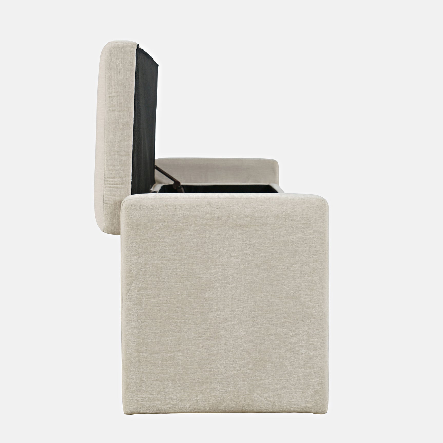 Braun Natural Storage Bench - Ornate Home