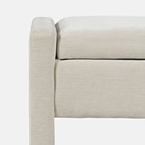 Braun Natural Storage Bench - Ornate Home