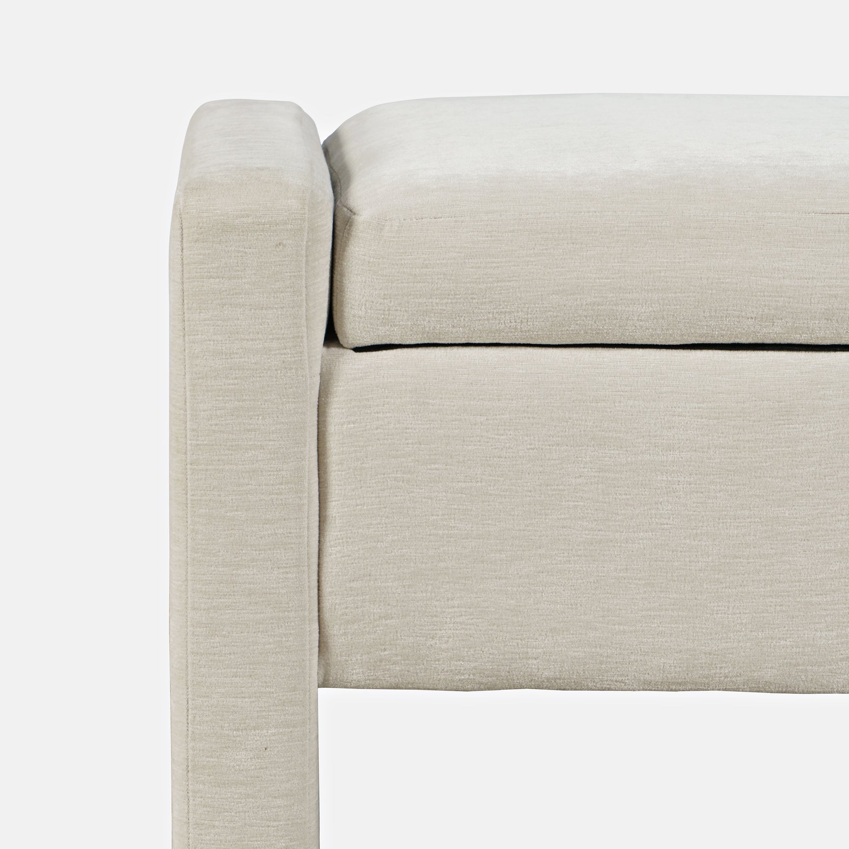 Braun Natural Storage Bench - Ornate Home