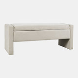 Braun Natural Storage Bench - Ornate Home