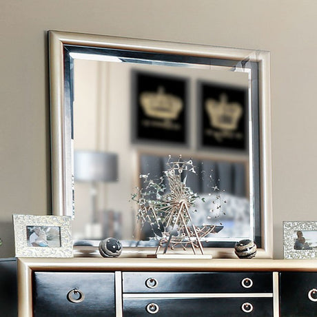 Braunfels Black/Gold Mirror - Ornate Home