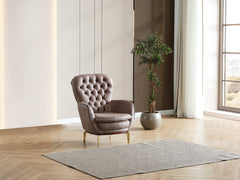 Bravo Brown 3-pieces (Sofa & Loveseat & Chair) Living Room Set - Ornate Home