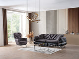 Bravo Black 3-pieces (Sofa & Loveseat & Chair) Living Room Set