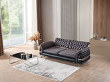 Bravo Black 3-pieces (Sofa & Loveseat & Chair) Living Room Set