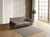 Bravo Brown Convertible Sofa
