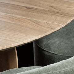 Braxton Brown/Brown Dining Table - Ornate Home