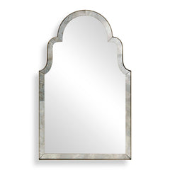 Brayden Brass Antique Arch Mirror - Ornate Home