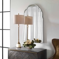 Brayden Frameless Arched Mirror - Ornate Home