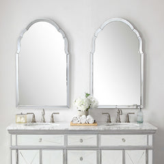 Brayden Frameless Arched Mirror - Ornate Home