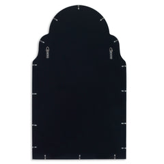 Brayden Nickel Arch Mirror - Ornate Home
