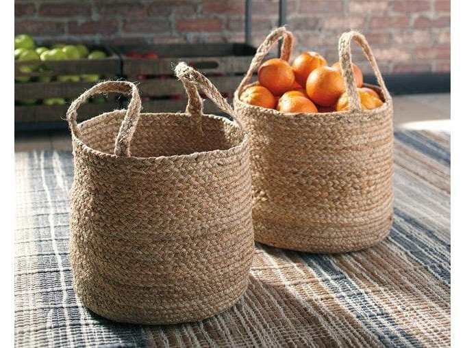Brayton Basket (Set of 2) (Online Special Price) - Ornate Home