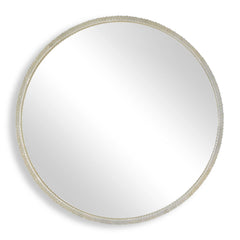 Break The Ice Gold Round Mirror - Ornate Home