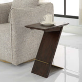 Breakthrough Brown/Gold Modern Accent Table - Ornate Home