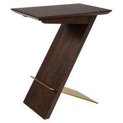 Breakthrough Brown/Gold Modern Accent Table - Ornate Home